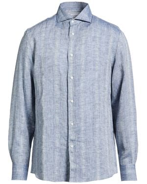 Brunello Cucinelli Shirt Linen, Cotton - Blue