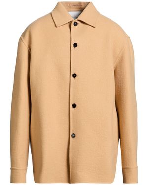 Jil Sander Sand Shirt Virgin Wool - Natural