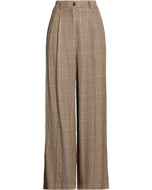ViCOLO Pants Polyester, Viscose - Brown