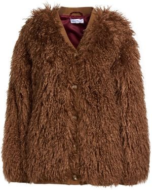 WEILI ZHENG Shearling & Teddy - Brown