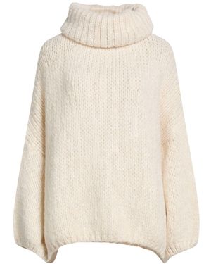 Please Turtleneck Polyacrylic, Polyamide, Wool, Viscose - White