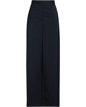N°21 Pants Polyester, Wool, Elastane - Blue