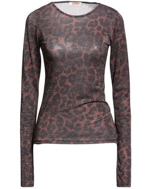 Kontatto T-Shirt Polyester, Elastane - Brown