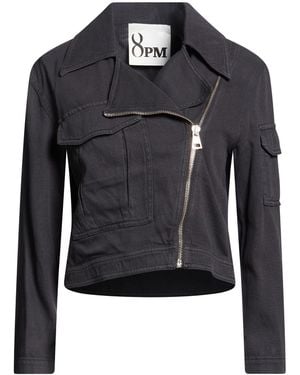 8pm Midnight Jacket Cotton - Black
