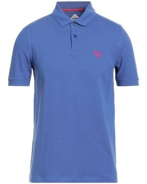 Barbour Beacon Polo Shirt Cotton - Blue