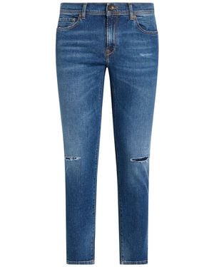 0/zero Construction Jeans Organic Cotton, Elastane - Blue