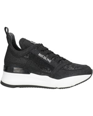 Rucoline Trainers Calfskin, Textile Fibres - Black