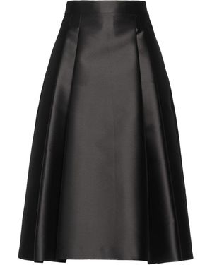 Alberta Ferretti Midi Skirt - Black
