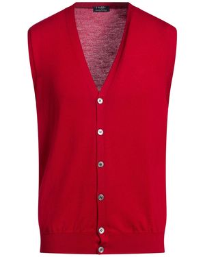 Barba Napoli Cardigan - Rosso