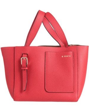 Valextra Handbag Calfskin - Red