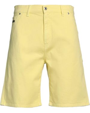 MSGM Denim Shorts - Yellow