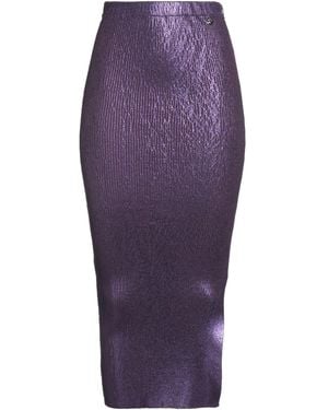 Blugirl Blumarine Midi Skirt - Purple