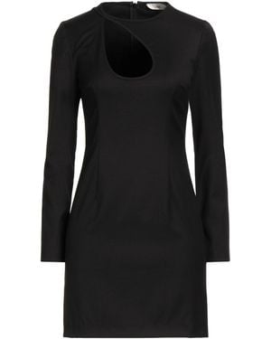 Suoli Mini Dress Polyester, Viscose, Elastane - Black