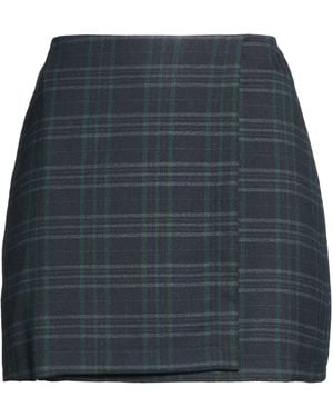 Motel Midnight Mini Skirt Recycled Polyester, Viscose, Elastane - Gray