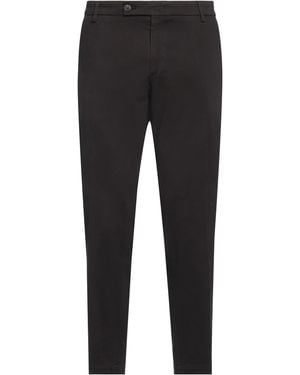 Messagerie Patrizio Piscaglia Trousers Cotton, Elastane - Black