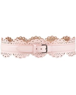 Alaïa Cinturón - Rosa