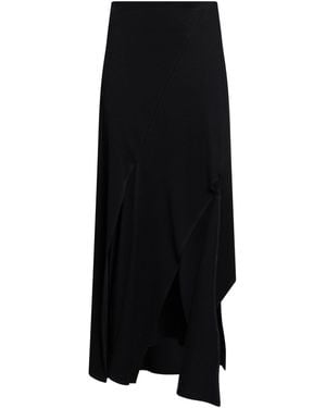Jijil Maxi Skirt Viscose, Polyamide, Elastane - Black