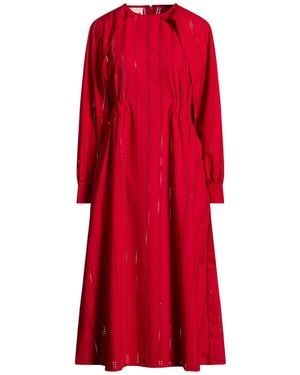 LOVEBIRDS Midi Dresses - Red