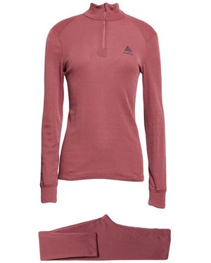 Odlo Antique Rose Tracksuit Recycled Polyester - Red