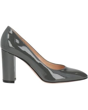 Gianvito Rossi Pumps Leather - Gray