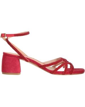 Maliparmi Sandals Leather - Red
