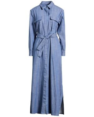 Forte Maxi Dress Cotton - Blue