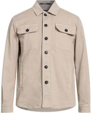 Drumohr Jacket Cotton, Elastane - Natural