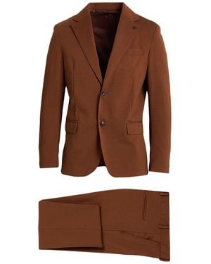 Massimo Rebecchi Suit Cotton, Nylon, Elastane - Brown