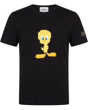 Iceberg Camiseta - Negro
