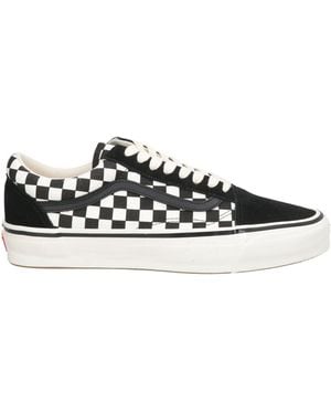 Vans Sneakers Leather, Textile Fibers - White