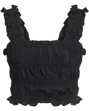 Maje Top Polyester, Elastane - Black