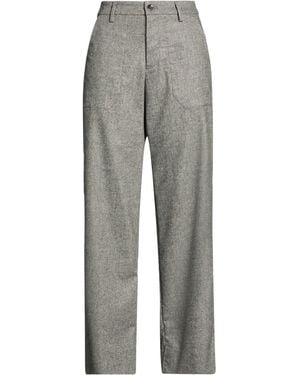 Mason's Charcoal Trousers Wool, Polyester, Viscose, Polyamide, Elastane - Grey