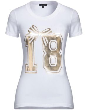 Denny Rose T-Shirt Viscose, Elastane - White
