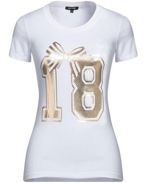 Denny Rose T-Shirt Viscose, Elastane - White