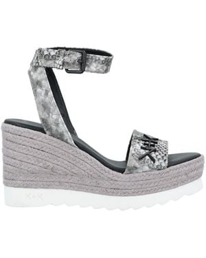 Kendall + Kylie Espadrilles - Grey