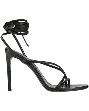 Michael Kors Sandals Leather - Black