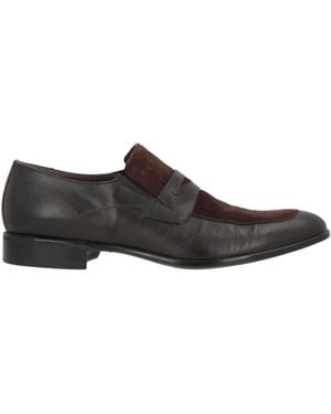 Moreschi Dark Loafers Calfskin - Grey