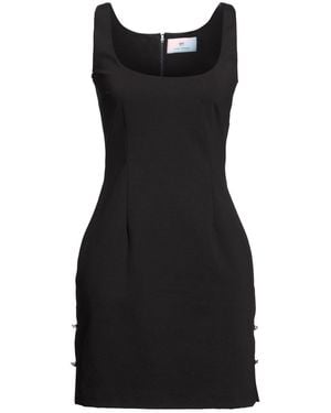 Chiara Ferragni Mini Dress Cotton, Polyamide, Elastane - Black