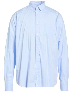Manuel Ritz Shirt Cotton, Elastane - Blue