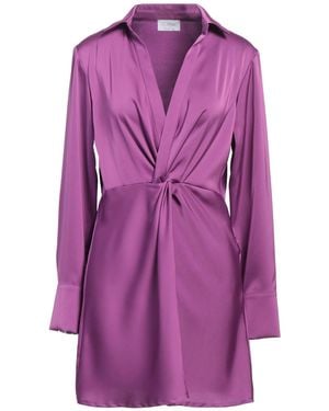 Clips More Mini Dress Polyester - Purple