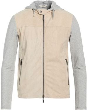 Gimo's Jacket Leather, Cotton, Elastane - Natural