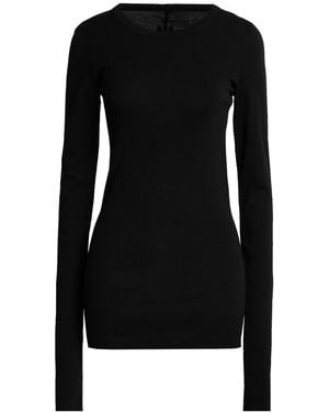 Rick Owens T-Shirt Cotton - Black