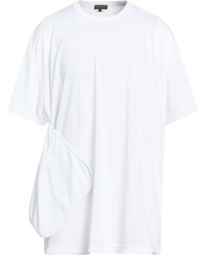 Comme des Garçons Homme Plus T-Shirt Polyester - White