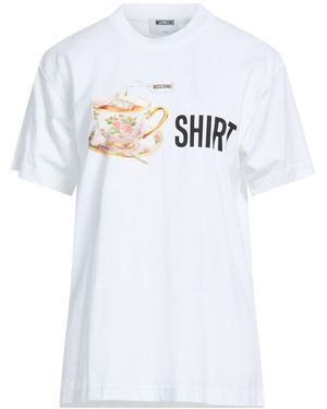 Moschino T-Shirt Cotton - White