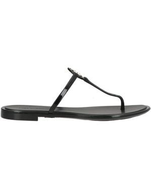 Tory Burch Sandalias De Dedo - Negro