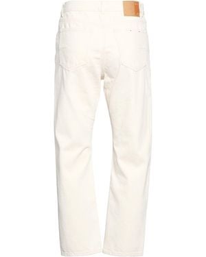 BE ABLE Ivory Pants Cotton - White