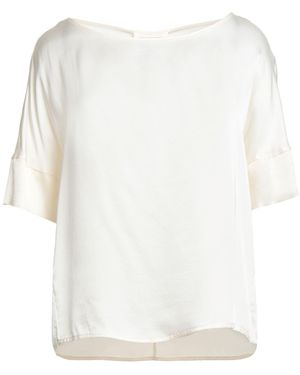 ALESSIA SANTI Ivory Top Viscose - White