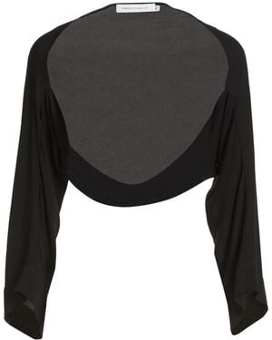 SIMONA CORSELLINI Shrug Viscose - Black