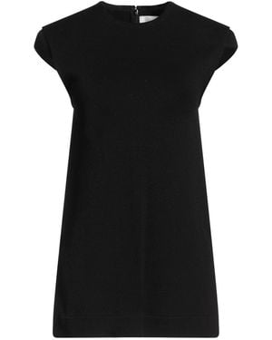 Jil Sander Top Viscose, Cotton, Elastane - Black