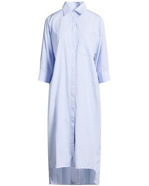 CUANTICO Sky Maxi Dress Cotton - Blue
